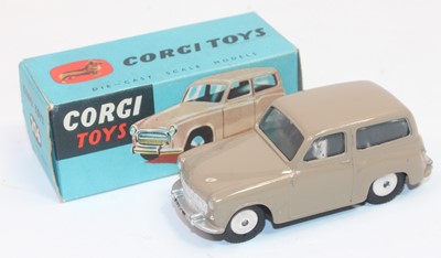 Lot 1016 - A Corgi Toys No. 206 Hillman Husky in faun...