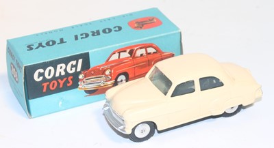 Lot 1019 - A Corgi Toys No. 203 Vauxhall Velox in cream...