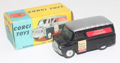 Lot 1025 - A Corgi Toys No. 421 Bedford 12cwt van...