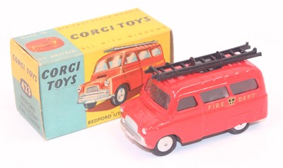 Lot 1026 - A Corgi Toys No. 423 Bedford fire tender...