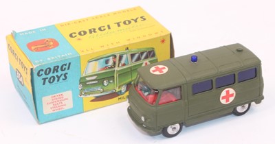 Lot 1035 - A Corgi Toys No. 354 Commer Military Ambulance...