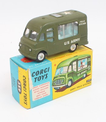 Lot 1036 - A Corgi Toys No 359 Army field kitchen in "US...