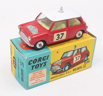 Lot 1054 - Corgi Toys No.317 B.M.C Mini Cooper with red...