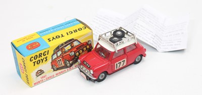 Lot 1056 - Corgi Toys No.339 B.M.C Mini Cooper "Monte...