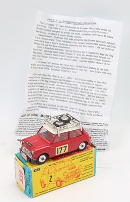 Lot 1057 - Corgi Toys No. 339 B.M.C Mini Cooper "Monte...