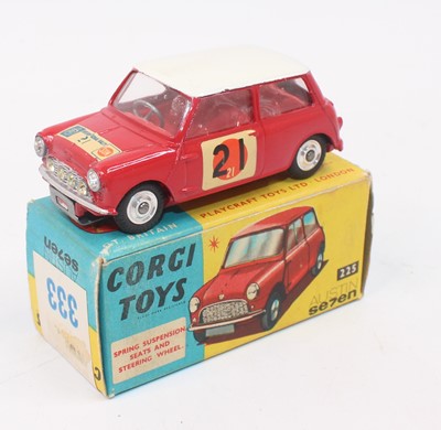 Lot 1059 - A Corgi Toys 333 Austin Mini Cooper S ‘Sun RAC...