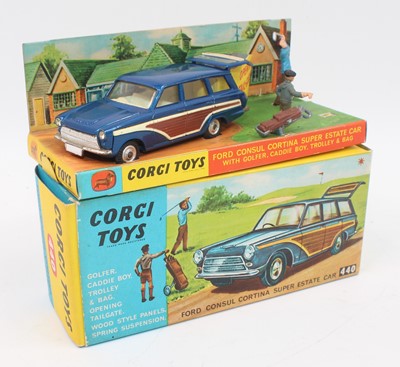 Lot 1072 - A Corgi Toys 440 Ford Consul Cortina Super...