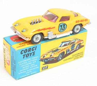 Lot 1085 - Corgi Toys 337 Customised Chevrolet Corvette...