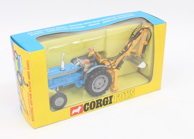 Lot 1100 - A Corgi Toys No.72 Ford 5000 Super Major with...