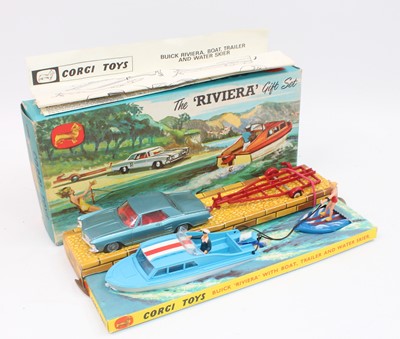 Lot 1102 - A Corgi Toys Gift set No. 31 "Riviera set"...