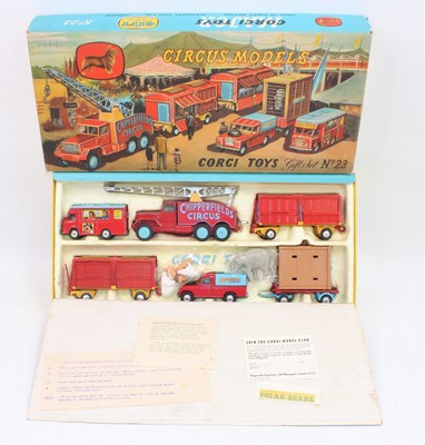 Lot 1108 - A Corgi Toys Gift Set No. 23 Chipperfields...