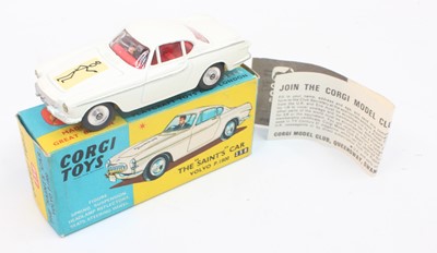 Lot 1116 - Corgi Toys 258 The “Saints” Car Volvo P.1800...