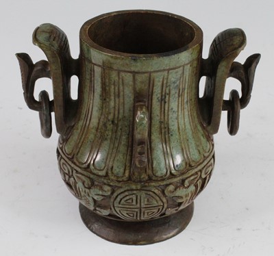 Lot 258 - * A Chinese carved jadeite covered jar and...