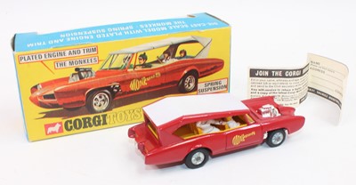 Lot 1124 - A Corgi Toys 277 The Monkees Monkeemobile...