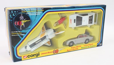 Lot 1128 - Corgi Toys James Bond Gift Set 22, contains...