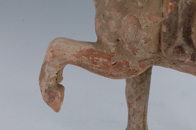 Lot 267 - * A Chinese hollow moulded terracotta horse,...