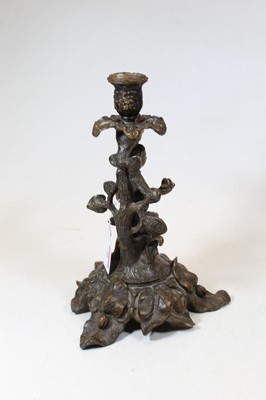 Lot 50 - An early 20th century German patinated spelter...