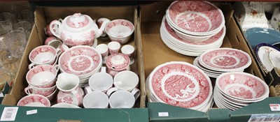 Lot 88 - An Adams part tea and dinner service, in the...