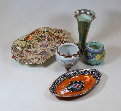 Lot 148 - A collection of 20th century lustre ware, to...