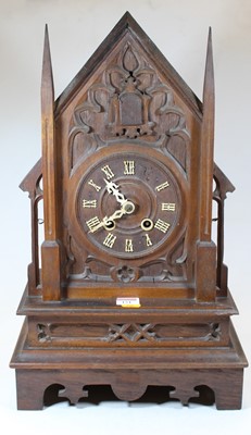 Lot 151 - An early 20th century oak cased cuckoo clock,...