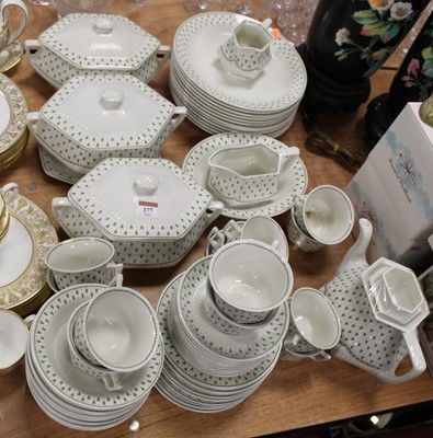 Lot 177 - An Adams 12-place setting tea and dinner...