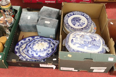 Lot 186 - Two boxes of miscellaneous items, to include a...