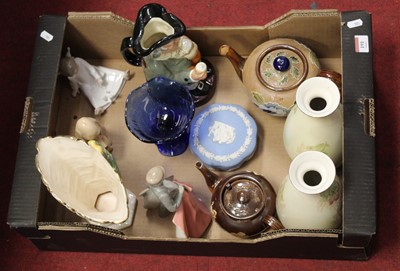 Lot 191 - A box of miscellaneous china, to include...