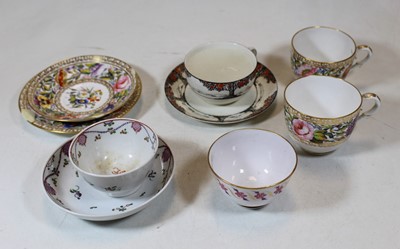 Lot 236 - An early 19th century English porcelain tea...