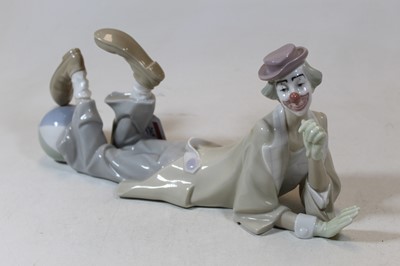 Lot 265 - A large Lladro Spanish figure of a reclining...