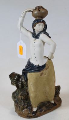 Lot 283 - A Rex Spanish porcelain model of a female...