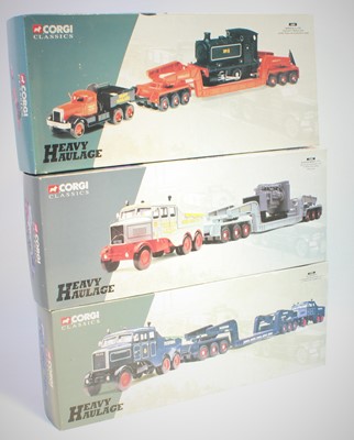 Lot 2016 - A group of 3 Corgi Classic Heavy Haulage Road...