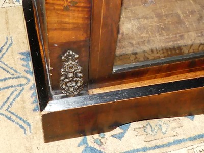 Lot 1447 - A mid-Victorian figured walnut, floral...