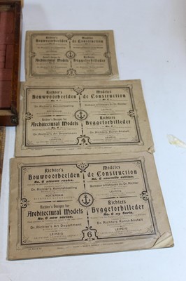 Lot 633 - A circa 1900 boxed set of Richter's Anchor...