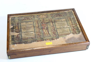 Lot 633 - A circa 1900 boxed set of Richter's Anchor...