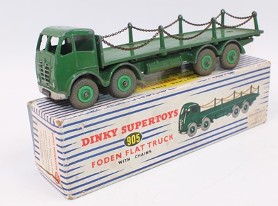 Lot 1414 - Dinky Toys Supertoys 905 Foden Flat Truck with...