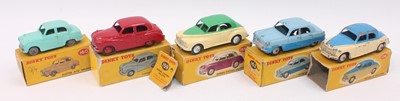 Lot 1428 - A group of 5 boxed Dinky cars as follows: 159...