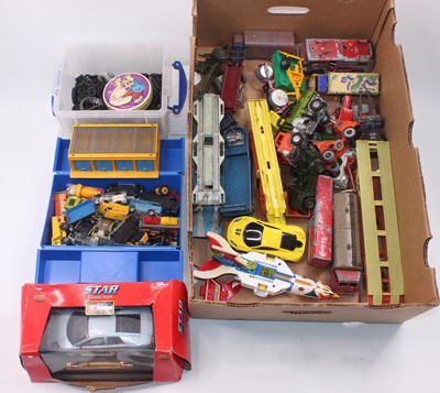 Lot 1430 - A large quantity of mixed play worn diecast...