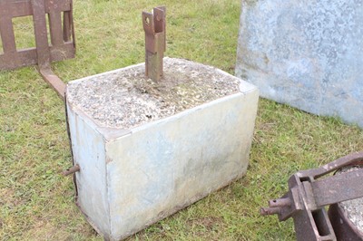 Lot 4 - 2 Rear Weights for Tractor