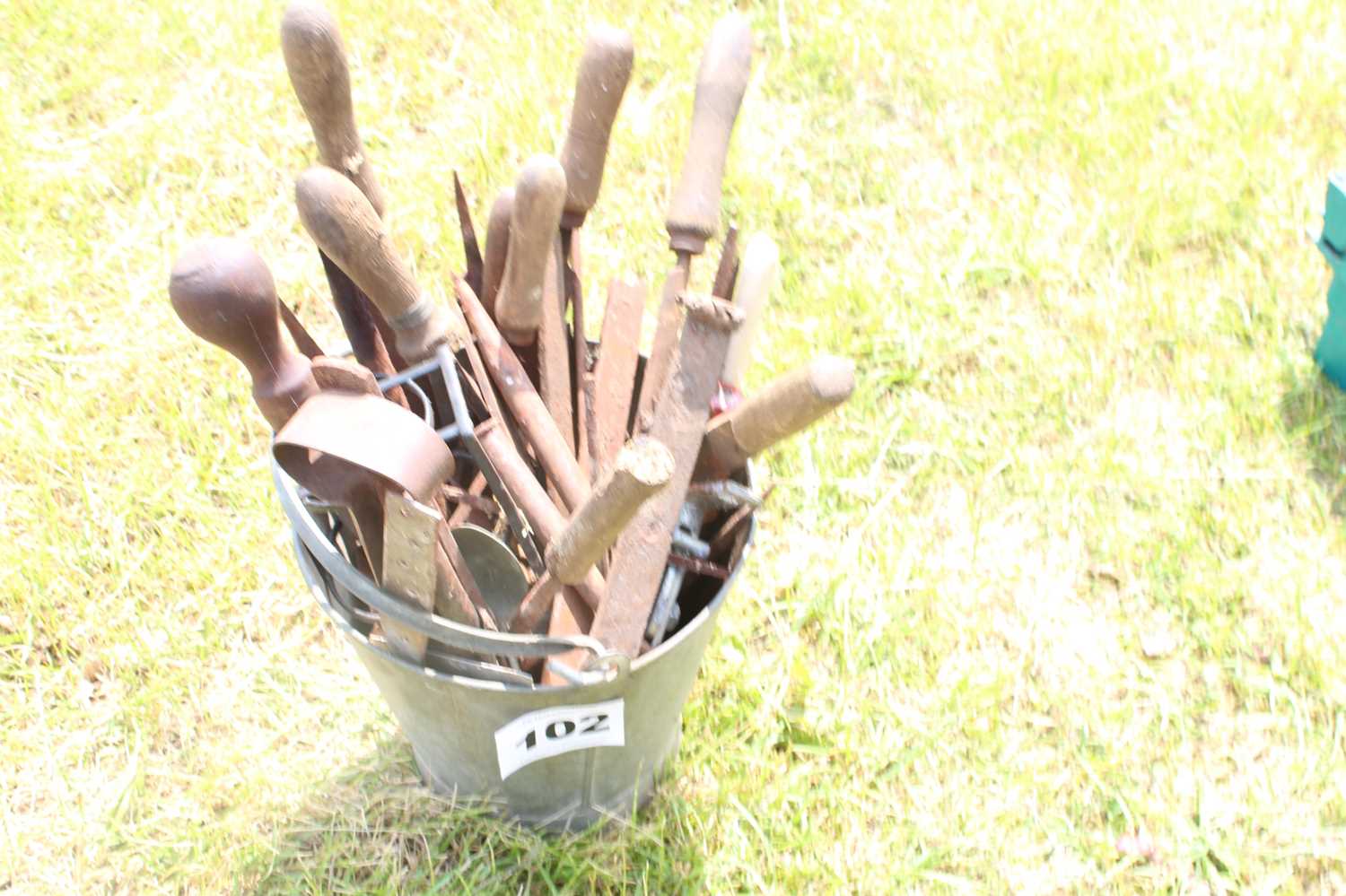 Lot 102 - Qty Old Hand Tools