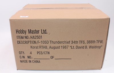 Lot 620 - A Hobbymaster Ltd trade box of four No. HA2501...