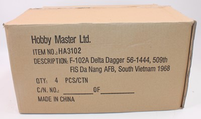 Lot 624 - A Hobbymaster 1.72 scale trade box containing...