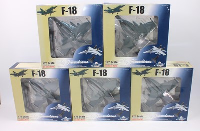 Lot 630 - A Witty Wings 1/72 scale collection of five...