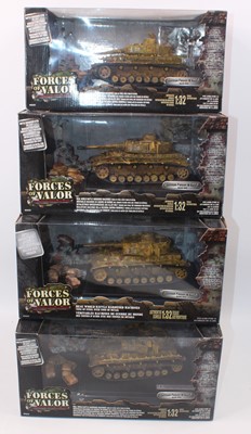 Lot 633 - Four various boxed as issued Forces of Valor...