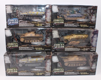 Lot 634 - A Forces of Valor 1/32 scale boxed military...