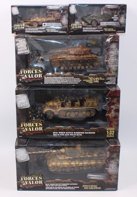 Lot 636 - A Forces of Valor 1/32 scale mixed boxed...