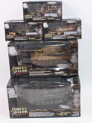 Lot 638 - A Forces of Valor 1/32 scale mixed diecast...