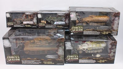 Lot 640 - A Forces of Valor 1/32 scale military diecast...