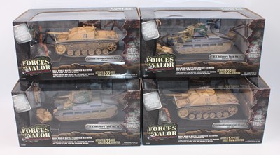 Lot 644 - A Forces of Valor 1/32 scale ex-shop stock...