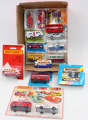 Lot 1238 - A group of 14 mainly carded Matchbox 1-75...