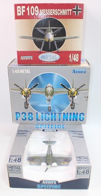 Lot 2040 - A group of 3 1:48th scale Armour aircraft...